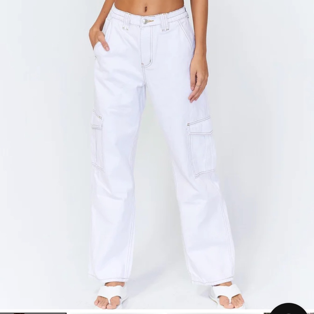 Princess Polly Utility Cargo denim jeans